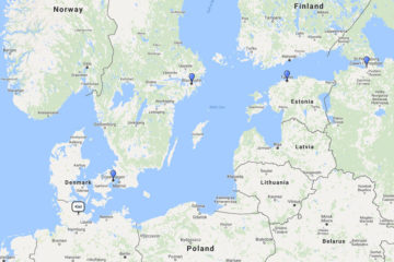 7-Day Scandinavia & Baltic cruise from Kiel on board MSC Preziosa route