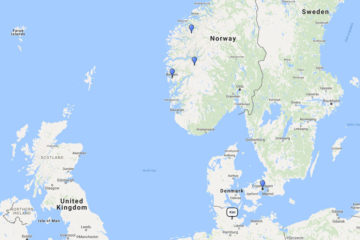 7-Day Norwegian Fjords cruise from Kiel on board MSC Preziosa route