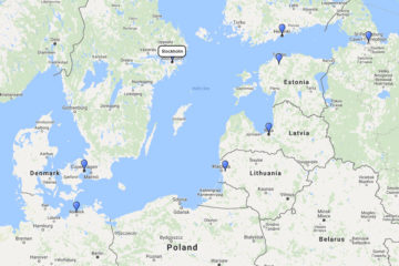 Oceania Cruises, Scandinavian Treasures from Stockholm 10d route