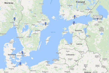 10-Day Russia & Scandinavia roundtrip cruise from St. Petersburg with Princess