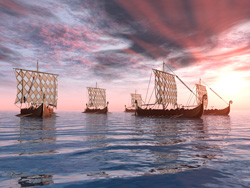 Vikings Longships